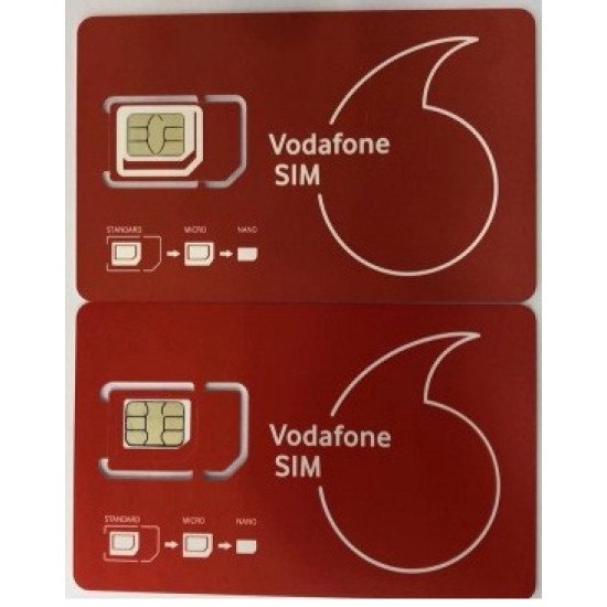 Vodafone SAM Network Unlock Sim