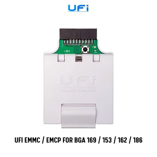 UFI EMMC / EMCP FOR BGA 169 / 153 / 162 / 186 ADAPTER SOCKET