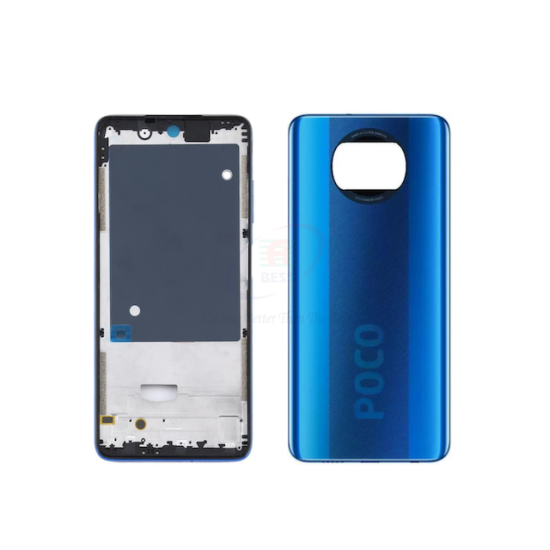 BACK HOUSING PANEL WITH MIDDLE FRAME FOR POCO X3