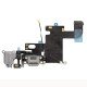 REPLACEMENT FOR IPHONE 6S HEADPHONE JACK WITH CHARGING CONNECTOR FLEX CABLE - DARK GREY