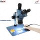 KAISI MA3+ MICROSCOPE EXHAUST FAN EFFECTIVE EXTRACTION WELDING OIL GAS FUME FOR MOBILE PHONE REPAIR
