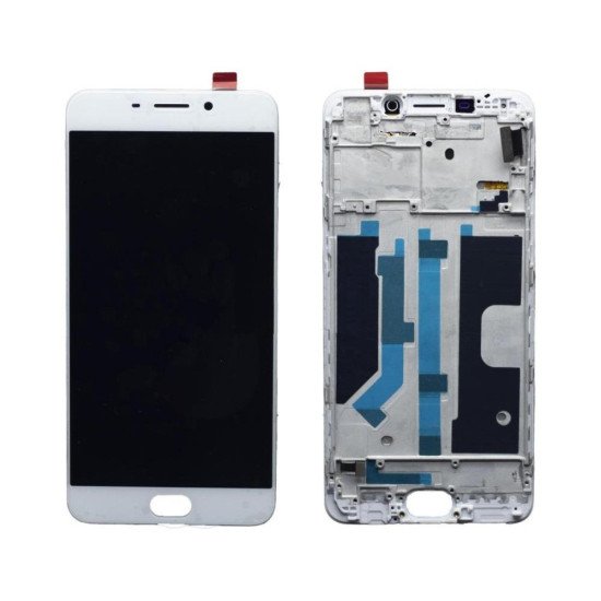 LCD WITH TOUCH SCREEN FOR OPPO F1 PLUS WITH FRAME - TRIO POWER