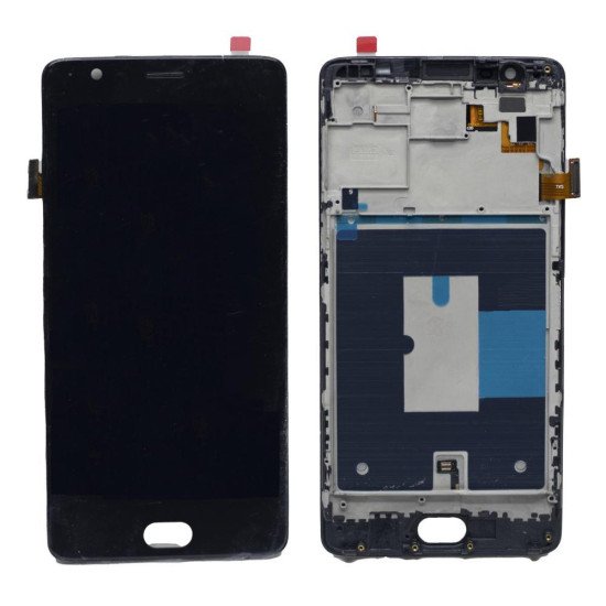LCD WITH TOUCH SCREEN FOR ONE PLUS 3/3T WITH FRAME - NICE (TFT)