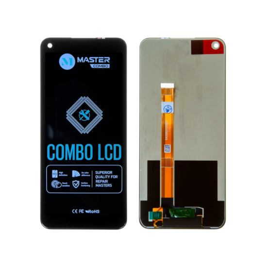 LCD WITH TOUCH SCREEN FOR OPPO A53/REALME 7i - MASTER COMBO