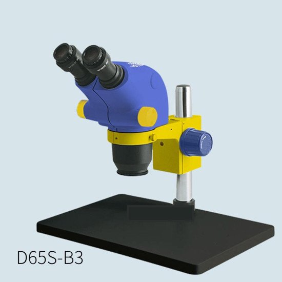 MECHANIC D65S-B3 INDUSTRIAL BINOCULAR STEREO MICROSCOPE FOR PCB REPAIR