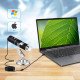 DIGITAL MICROSCOPE 1000X MAGNIFIER CAMERA 8-LED WITH STAND
