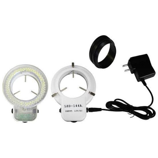 MICROSCOPE RING LIGHT WITH ADJUSTABLE LED BULB