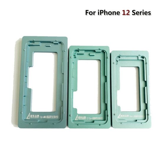 ALUMINIUM MOULD WITH SILICONE MAT MOLD LAMINATOR FOR iPHONE 12 SERIES