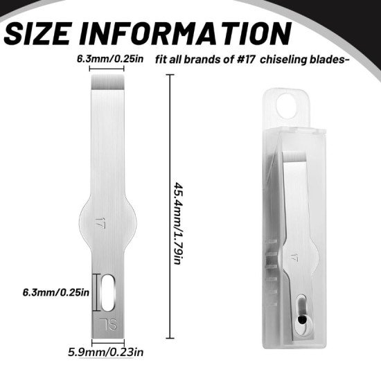 MAYUAN NO-17 METAL CHISEL BLADE FOR PCB MOTHERBOARD GLUE REMOVE SCRAPING / DISASSEMBLE IC