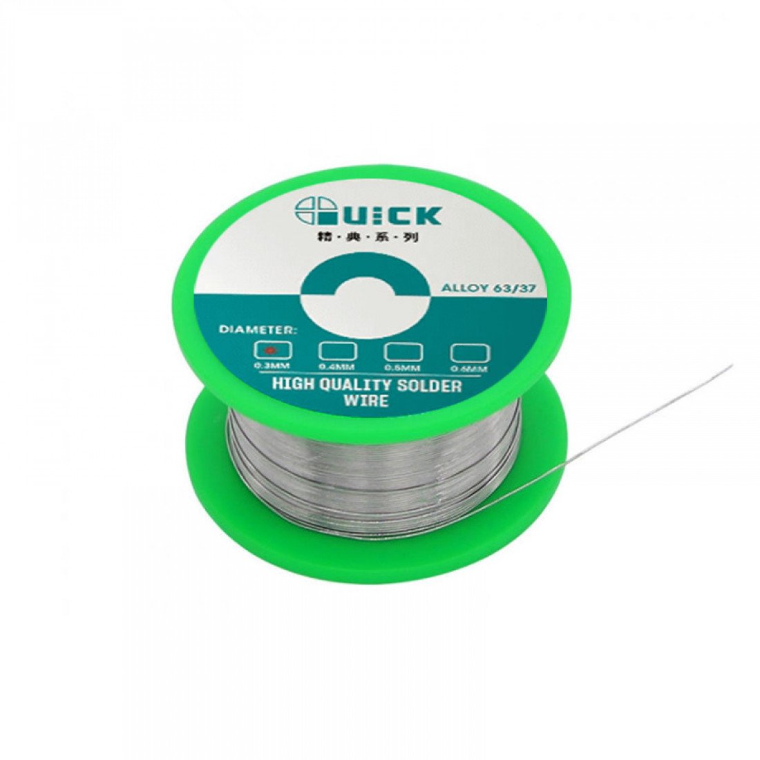QUICK 0.3MM HIGH-QUALITY SOLDER WIRE