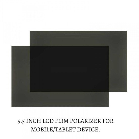 LCD FLIM POLARIZER FOR MOBILE DISPLAY REPAIR - 5.5 INCH