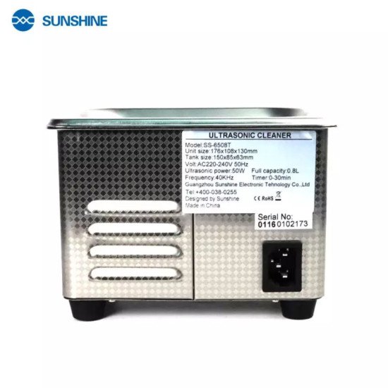 SUNSHINE SS-6508T ULTRASONIC PCB MOTHERBOARD CLEANING MACHINE