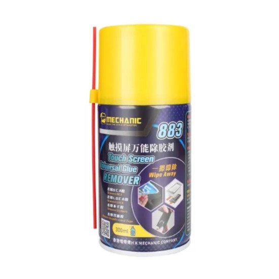 MECHANIC 883 UNIVERSAL TOUCH SCREEN GLUE REMOVER SPRAY