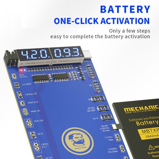 MECHANIC BA32 BATTERY ACTIVATION BOARD FOR IPHONE & ANDROID 