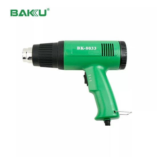 BAKU 8033 HOT AIR GUN WITH DUAL TEMPERATURE FOR HEAT SHRINK WRAPPING