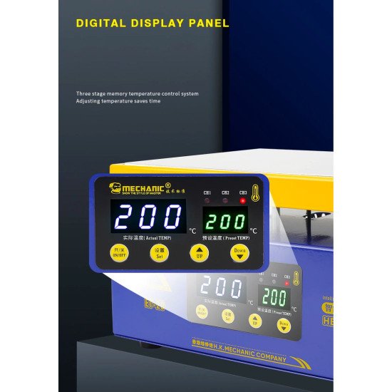 ET-10 Pcb MECHANIC Heating Table Intelligent Digital Constant Temperature 