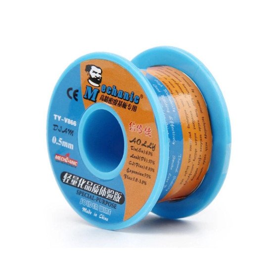 MECHANIC TY V866 SPECIAL SERIES SOLDER WIRE - 0.4MM 