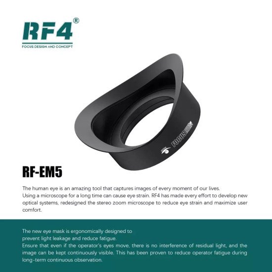 RF4 EM-5 EYEPIECE GUARD SHIELD RUBBER FOR MICROSCOPES
