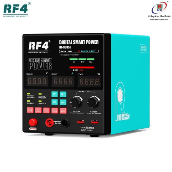 RF4 RF-3005D 30V/5AMP MULTIFUNCTIONAL HIGH PRECISION ADJUSTABLE DC STABILIZED POWER SUPPLY - 150W