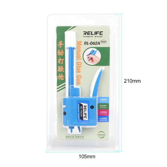 RELIFE RL-062A UNIVERSAL LABOR-SAVING MANUAL GLUE GUN FOR FLUX AND SOLDERING PASTE