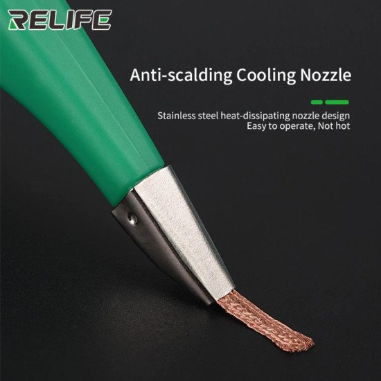 RELIFE RL-1520 NO-CLEAN DESOLDERING COPPER WICK WITH THUMP WHEEL