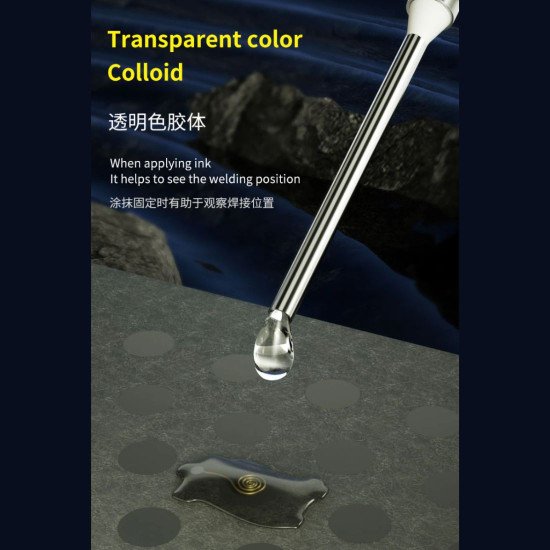 MECHANIC SU-3 TRANSPARENT UV QUICK CURING SOLDER MASK FOR MOBILE PHONE JUMPER WIRE REPAIR