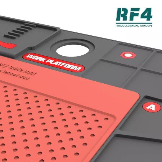 RF4 RF P02 THERMOPLASTIC RUBBER-TPR WITH HEAT RESISTANT SILICONE MAT