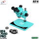 Rf4 Rf-7050 Pro (3D Continuous With Gear Zoom) 7X~50X Trinocular Stereo Microscope - 2024 Edition