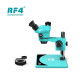 Rf4 Rf-7050 Pro (3D Continuous With Gear Zoom) 7X~50X Trinocular Stereo Microscope - 2024 Edition