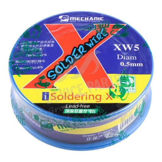 MECHANIC XW 5 SOLDERING X SERIES SOLDERING WIRE 0.5MM