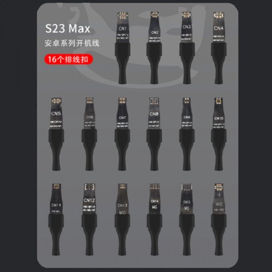 MECHANIC S23 MAX POWER BOOT CABLE FOR DC POWER SUPPLY INCLUDING 4000+ MODELS