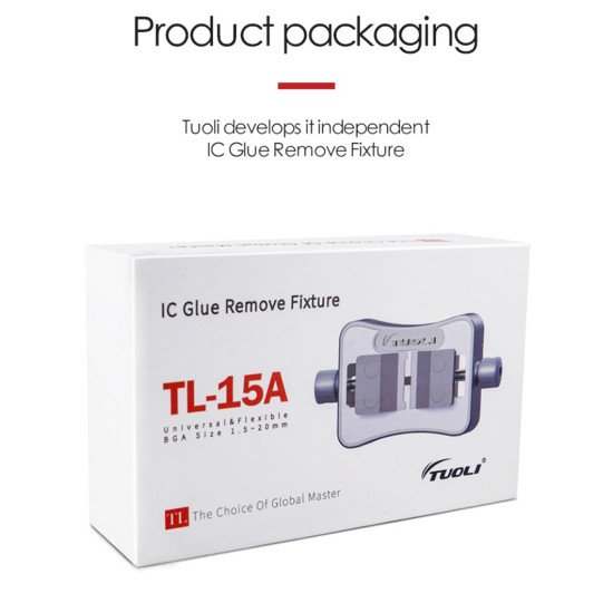 TUOLI TL-15A UNIVERSAL IC GLUE REMOVER WITH DOUBLE BEARINGS