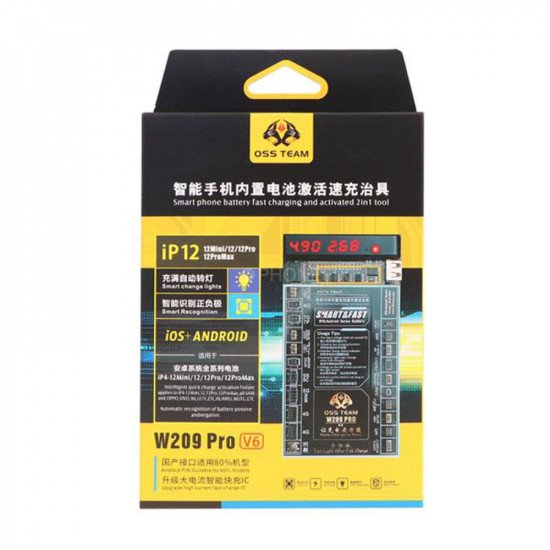 OSS-TEAM W209 PRO V6 SMART PHONE BATTERY BOOSTER FOR ANDROID & IOS