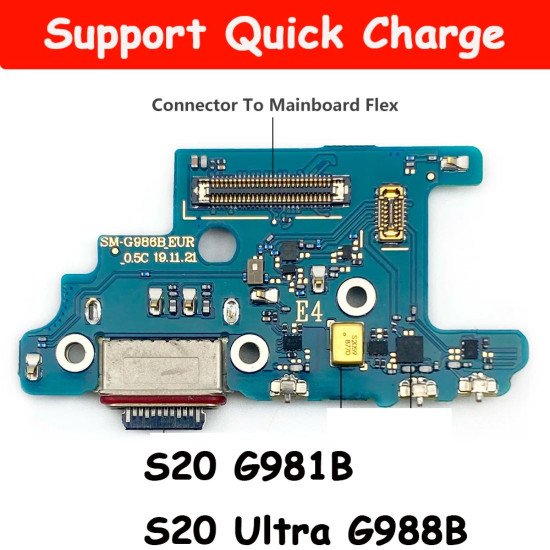 REPLACEMENT FOR SAMSUNG S20 PLUS CHARGING BOARD - ORIGINAL