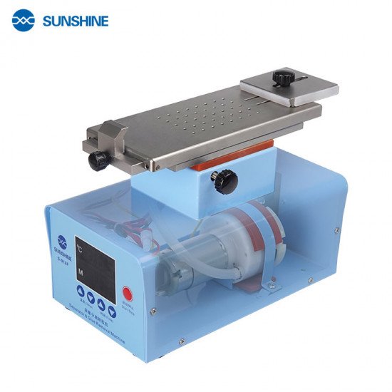 SUNSHINE S-918F EDGE AND FLAT TOUCH SEPARATOR WITH 360 FREE ROTATION HEATING PLATFORM